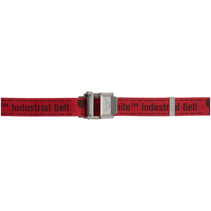 Photo: Off-White Red 2.0 Industrial Belt