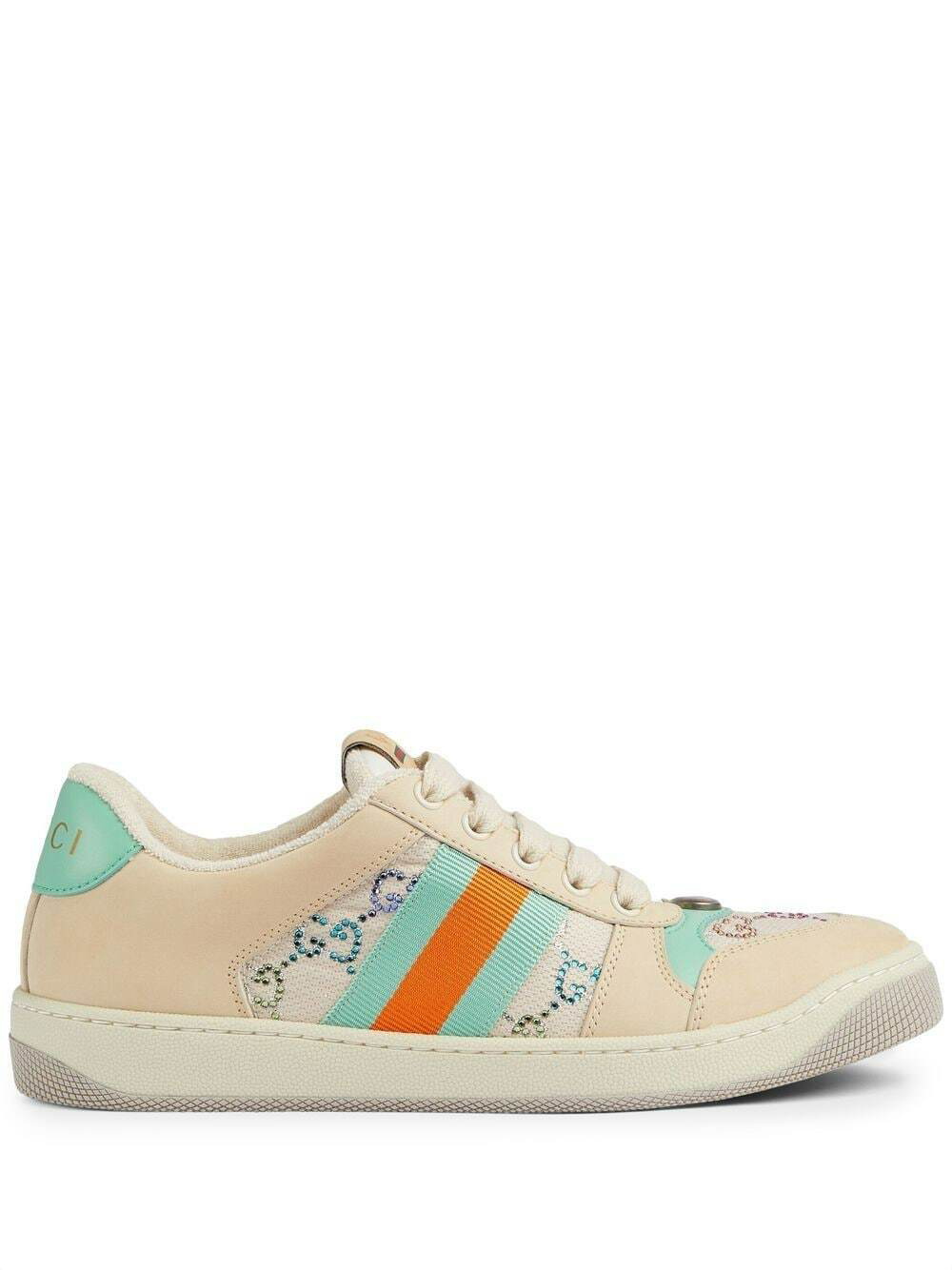 GUCCI - Screener Leather Sneakers Gucci