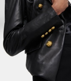 Veronica Beard Cooke Dickey leather jacket