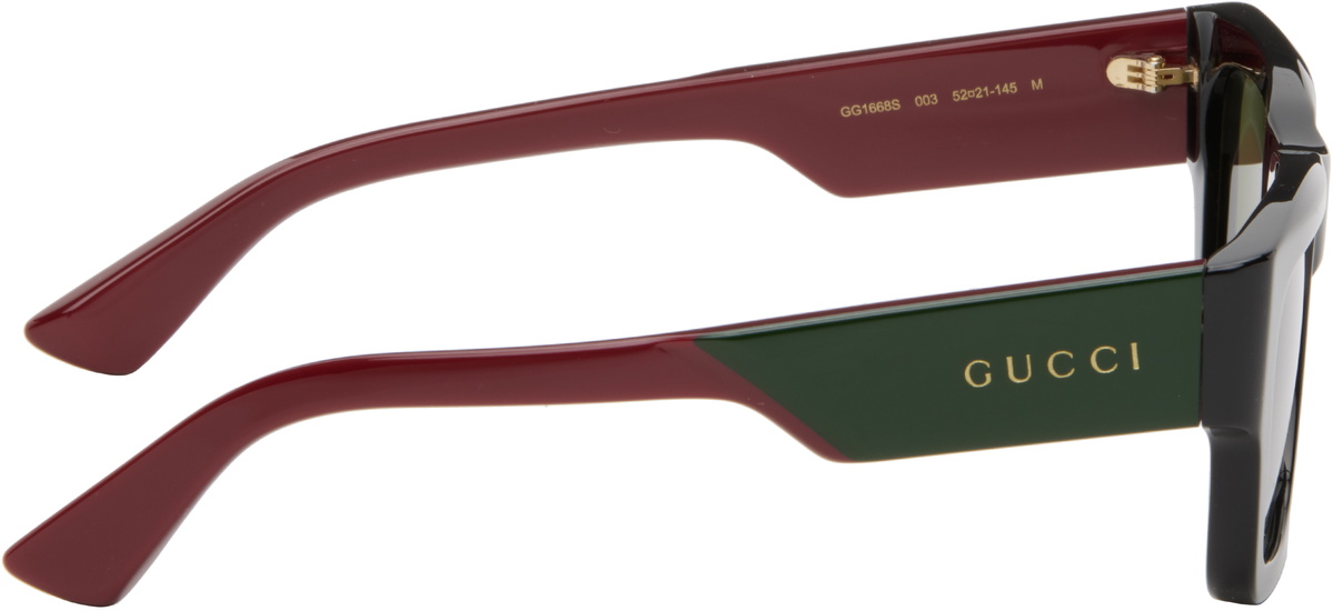 Gucci Multicolor Logo Sunglasses Like New! Authentic Gucci GG0414S 003 60mm | Mercari main image 4