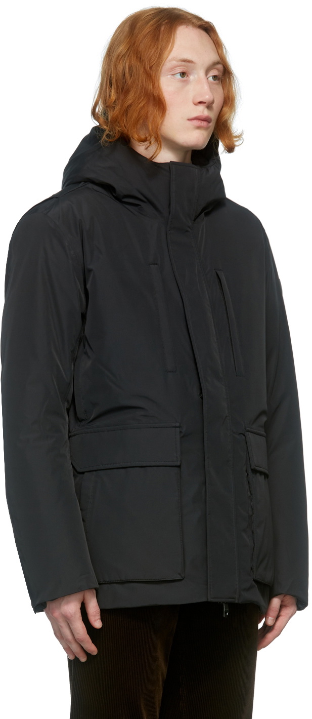 Nobis Black Geo Parka Down