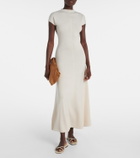 Tove Lenore knitted wool and silk midi dress
