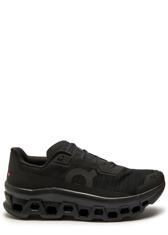 Photo: ON Cloudmonster Void Mesh Sneakers Black