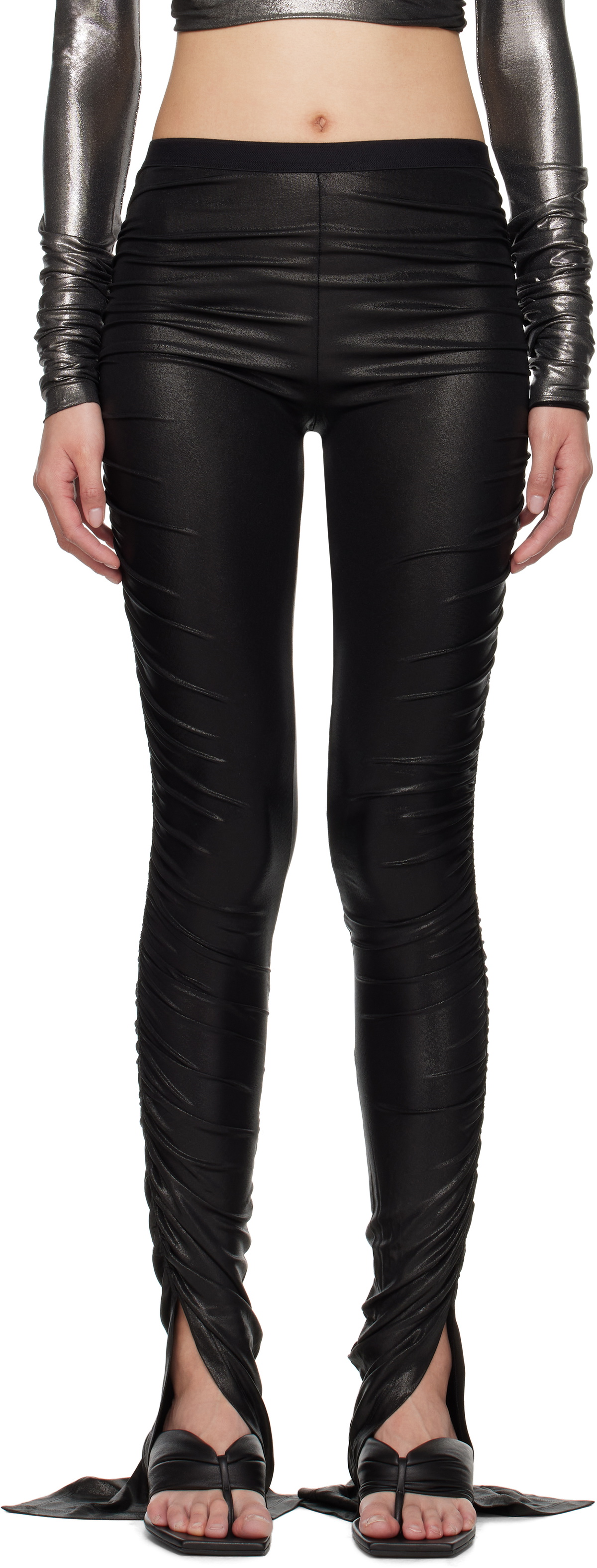 Rick Owens Lilies Black Hollywood Svita Leggings