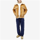 Levi’s Collections Men's Levis Vintage Clothing Shearling Trucker Jacket in Olympia Mounton