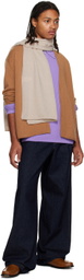 Guest In Residence Beige 'The Big' Scarf