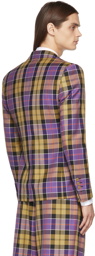 Vivienne Westwood Multicolor Classic Tartan Blazer