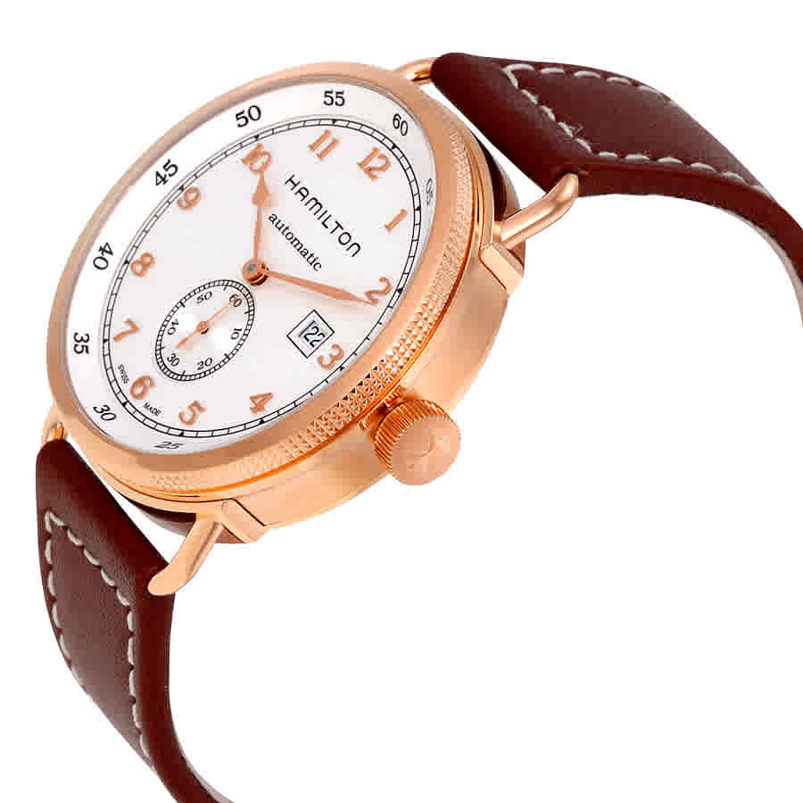 Hamilton Khaki Navy Pioneer Automatic Silver Dial Mens Watch H77745553