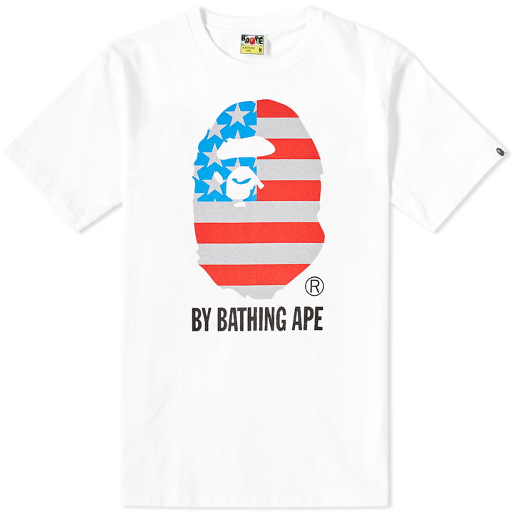 Photo: A Bathing Ape Stars and Stripes Bathing Tee