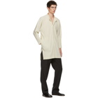 Homme Plisse Issey Miyake White MC July Cardigan