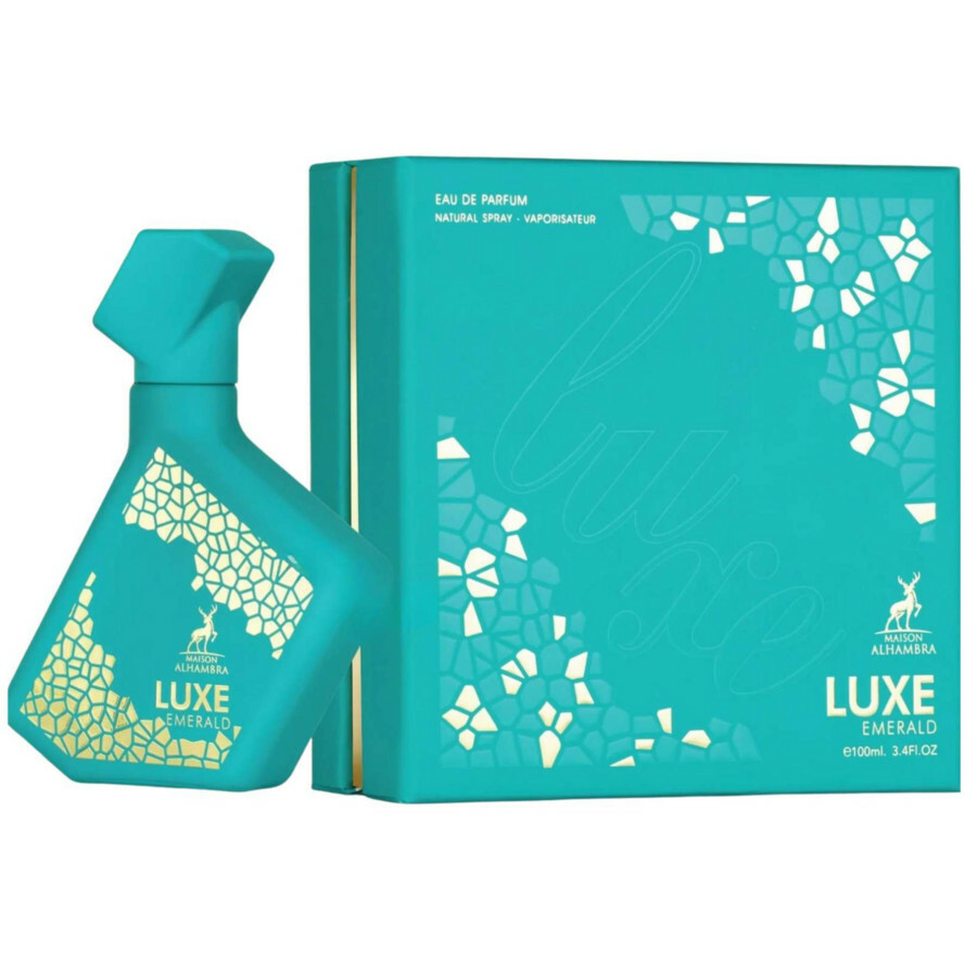 Maison Alhambra Unisex Luxe Emerald EDP Spray 3.4 oz Fragrances 6290362341109