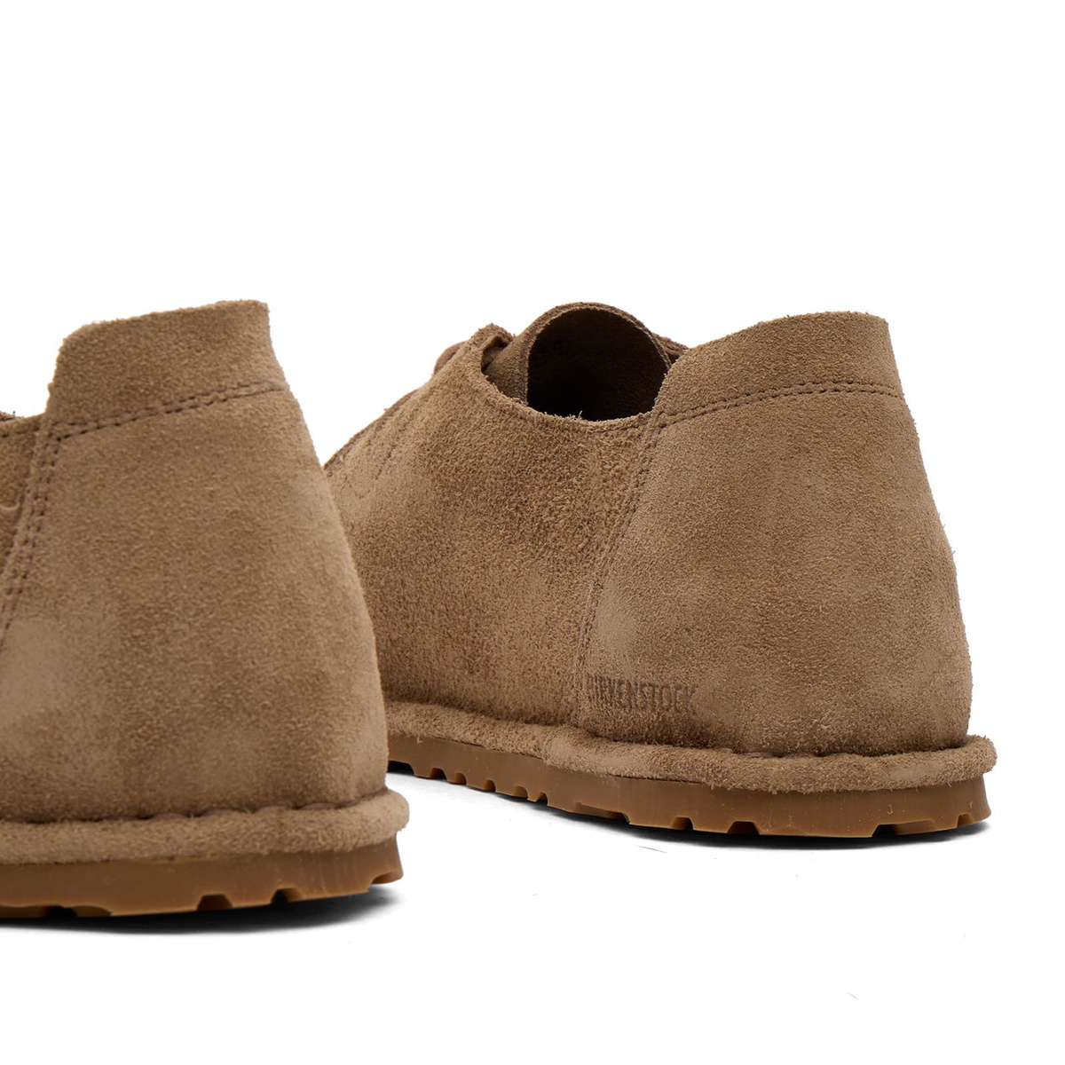 Birkenstock Men's Utti Lace in Grey Taupe Suede