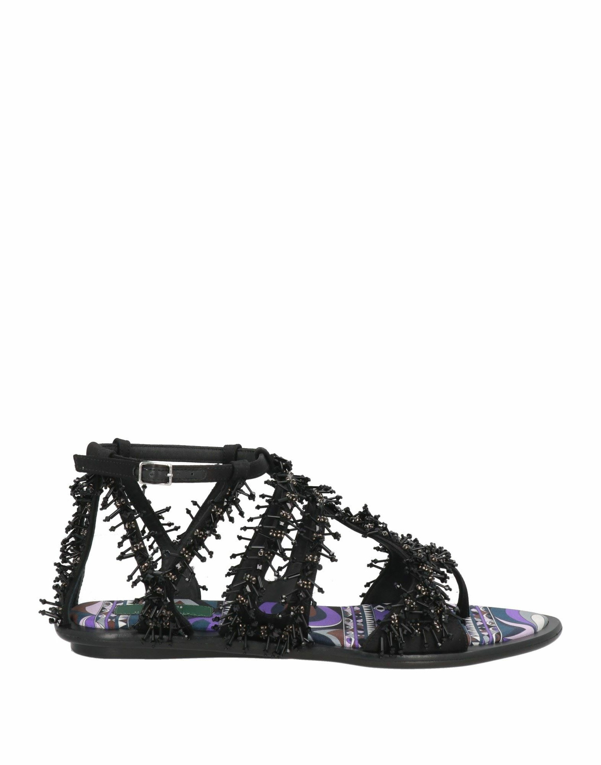 Pucci Womens Thong sandal in Black
