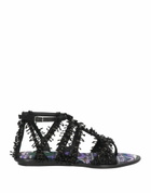 Pucci Womens Thong sandal in Black