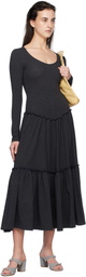 Paloma Wool Gray Hernan Maxi Dress
