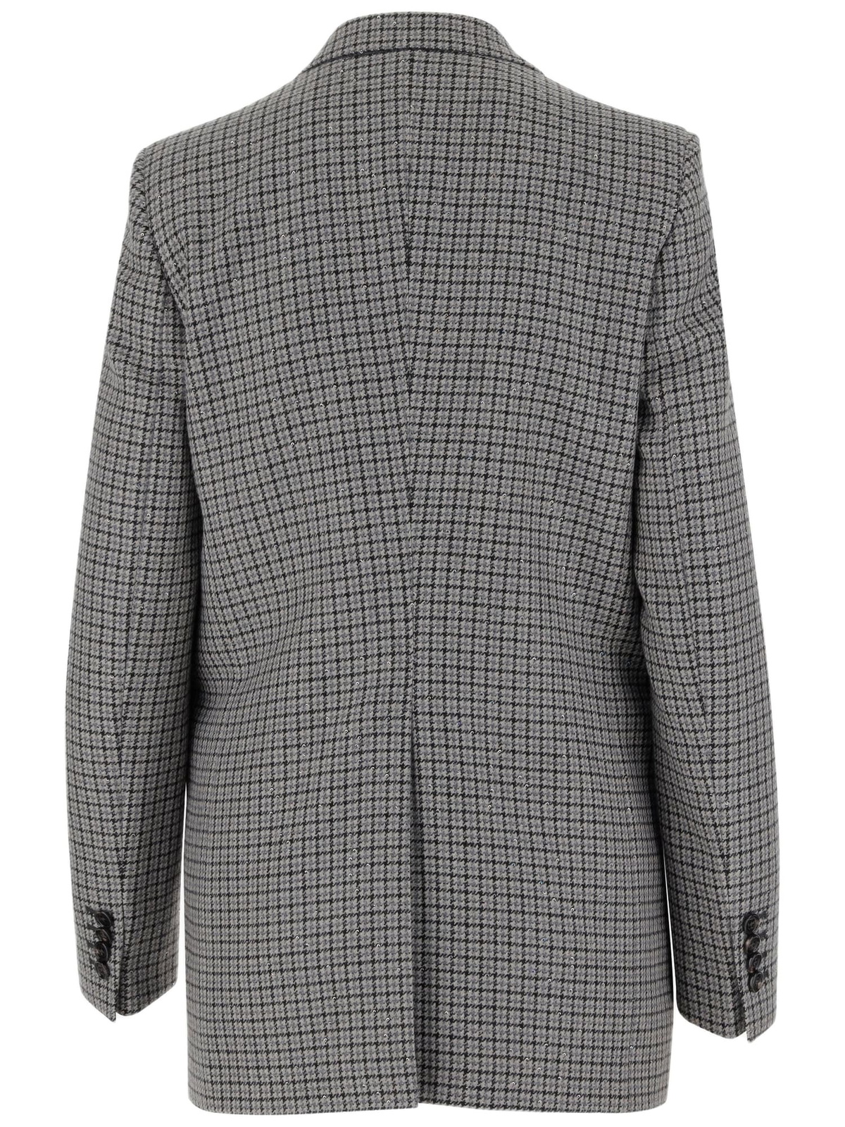 Tagliatore Long Houndstooth Two-button Jacket