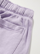 Jungmaven - Garment-Dyed Hemp and Organic Cotton-Blend Jersey Shorts - Purple