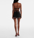 Clio Peppiatt Calypso beaded wrap skirt