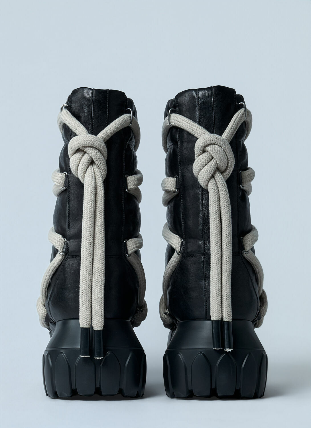 靴/バッグ Rick Owens lunar tractor boots Rick Owens Lunar Tractor calf-length Boots | Black | FARFETCH