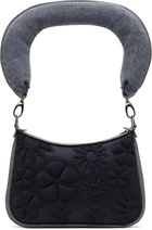 Paula Canovas Del Vas Gray Carmen Denim Bag