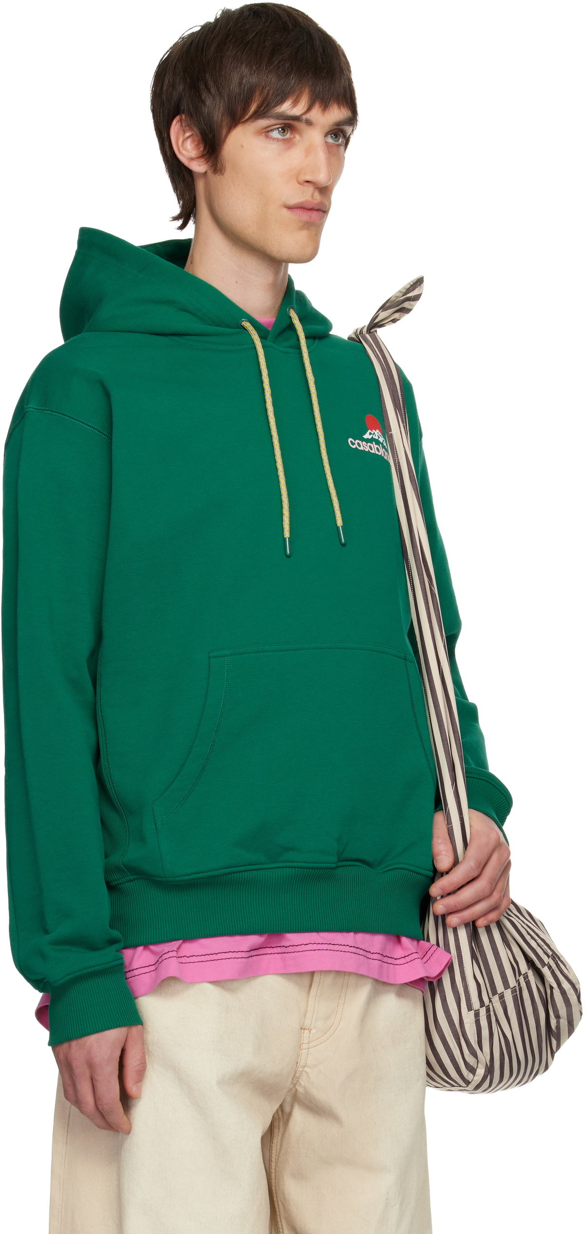 Casablanca Green Montagne Hoodie