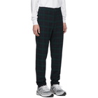 rag and bone Black Plaid Daniel Trousers