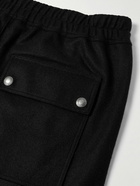 TOM FORD - Straight-Leg Pleated Cashmere Sweatpants - Black