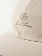 Loro Piana - Logo-Embroidered Cotton Baseball Cap - Neutrals