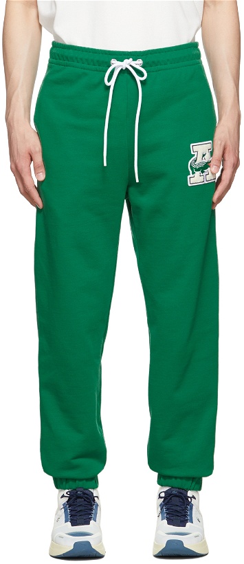 Photo: Awake NY Green Lacoste Edition Cotton Lounge Pants