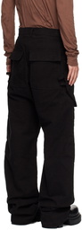 Rick Owens Black Porterville Stefan Cargo Pants