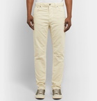 Nudie Jeans - Steady Eddie II Organic Stretch-Cotton Corduroy Trousers - Cream