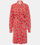 Diane von Furstenberg Sophie printed jersey minidress
