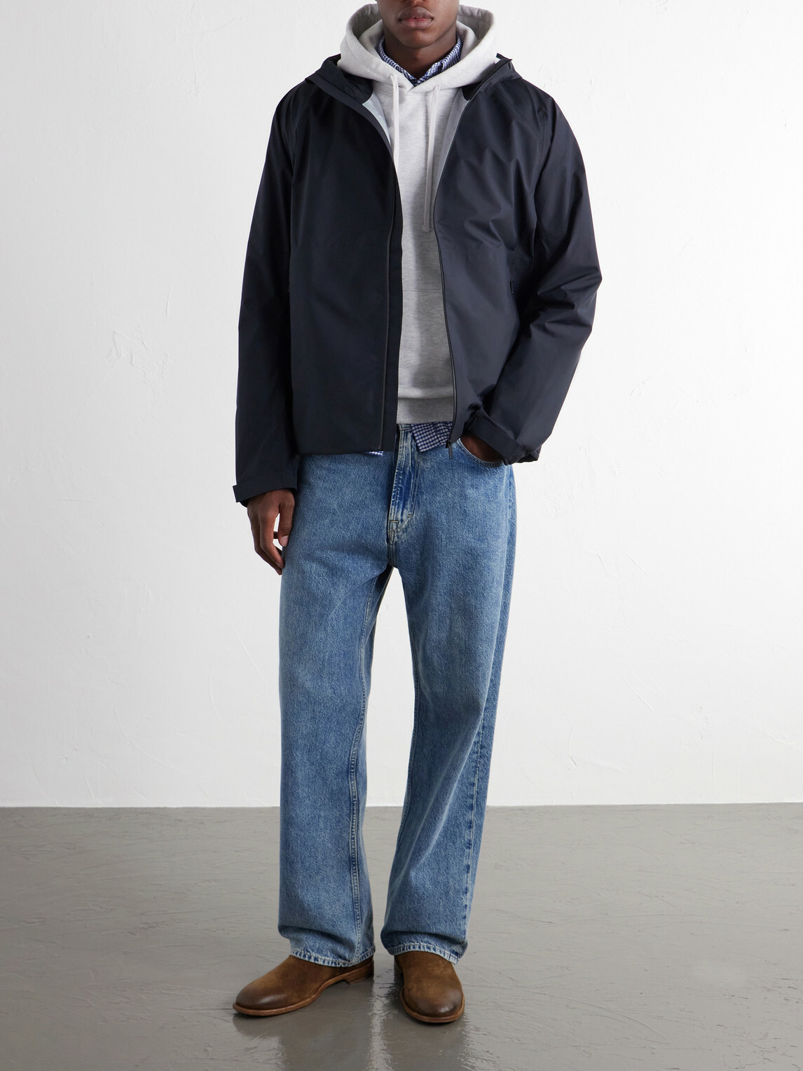 Canada Goose - Horizon Rain Shell Hooded Jacket - Black