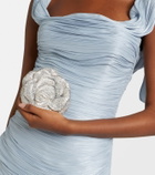 Judith Leiber Couture Rose Desirée Small embellished clutch