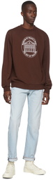 Museum of Peace & Quiet Brown Cotton Sweatshirt