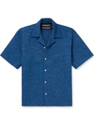 clothsurgeon - Kvadrat Camp-Collar Worsted Wool-Blend Shirt - Blue