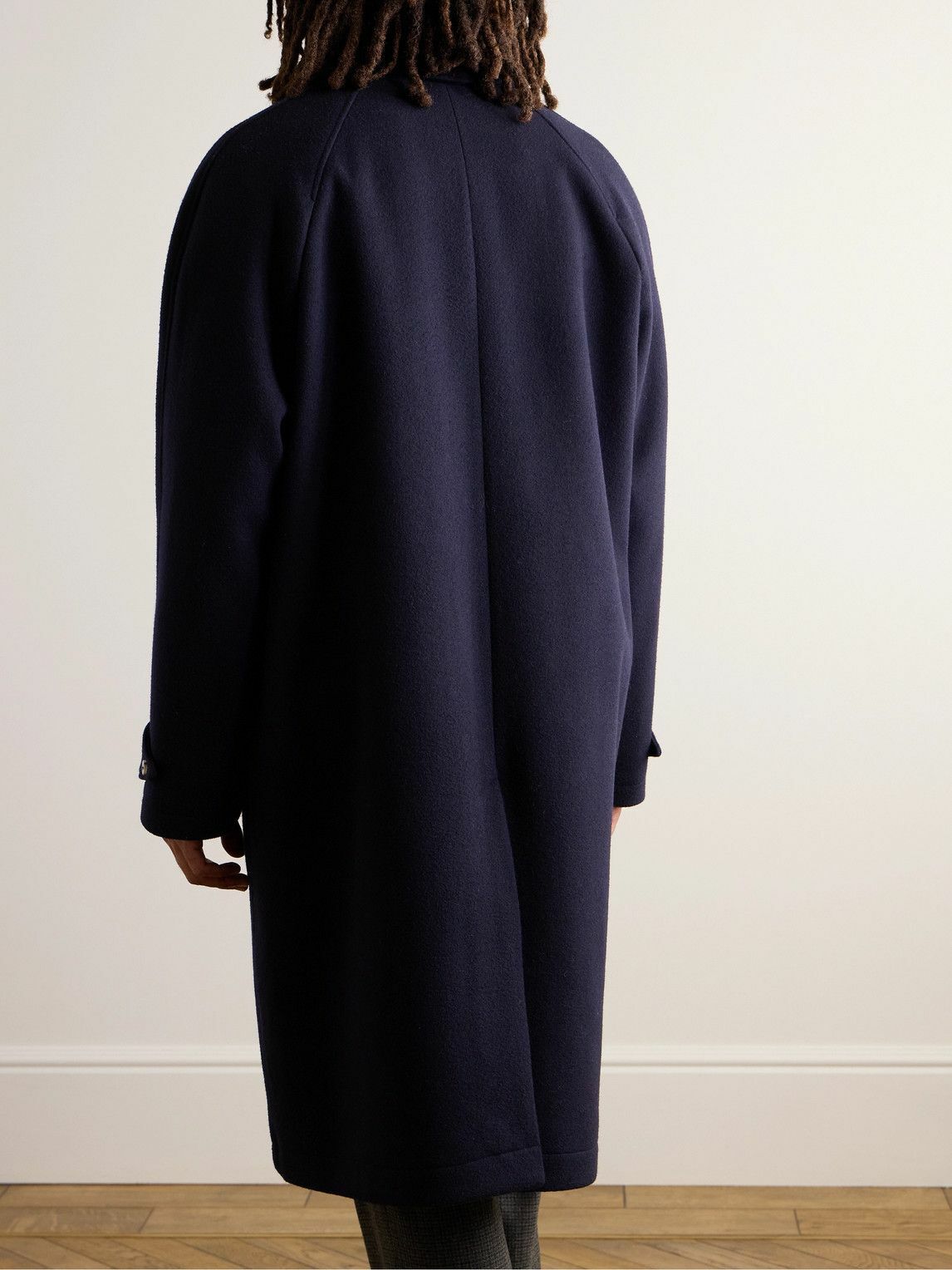 De Bonne Facture - Wool Coat - Blue De Bonne Facture