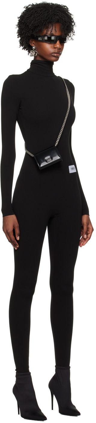 Dolce & Gabbana Black Kim Kardashian Edition Turtleneck Jumpsuit
