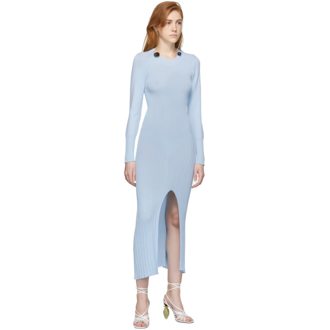 Jacquemus Blue La Robe Lovetta Dress Jacquemus