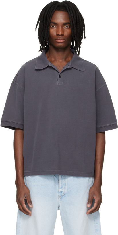 Photo: AGOLDE Gray Curren Polo