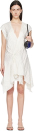 KHAITE Off-White Merith Midi Dress