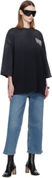 WILLY CHAVARRIA Black 'Fashion Services' Buffalo T-shirt