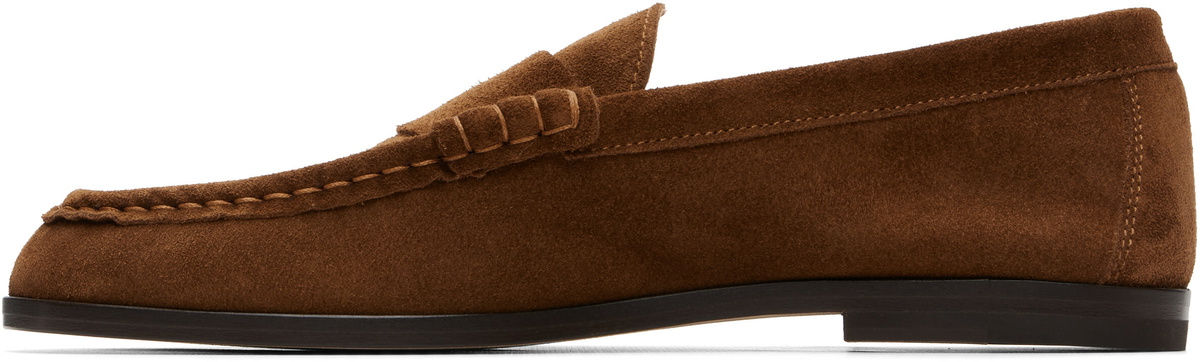 Common Projects Brown Suede Loafers