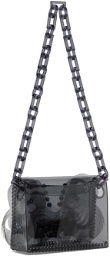 Mame Kurogouchi Black Mini Sculptural Chain Bag