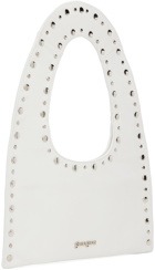 Gimaguas White Mini Franca Bag