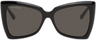 Balenciaga Black Butterfly Sunglasses