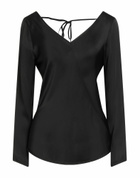 Manila Grace Womens Top in Black