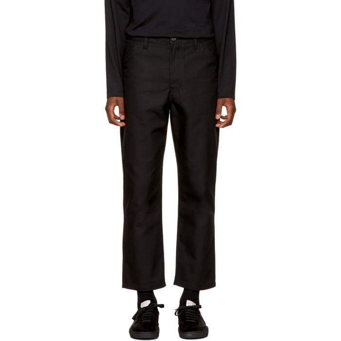 【Acne Studios】Allan w twill Black Acne Studios Black Allan Trousers Acne Studios