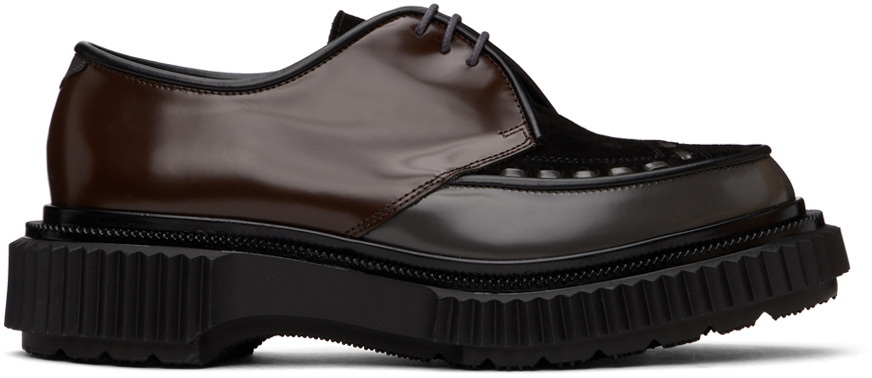 Adieu Men's Type 54C Wide Derby Shoe in Black Adieu