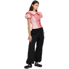 Chopova Lowena Red Swoon Blouse